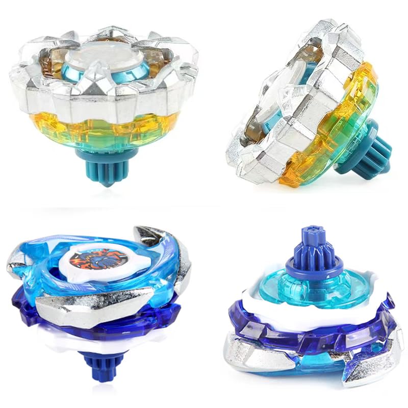 ASVEXKW Battling Set — Spinning Tops, Burst Battle Game with Launchers