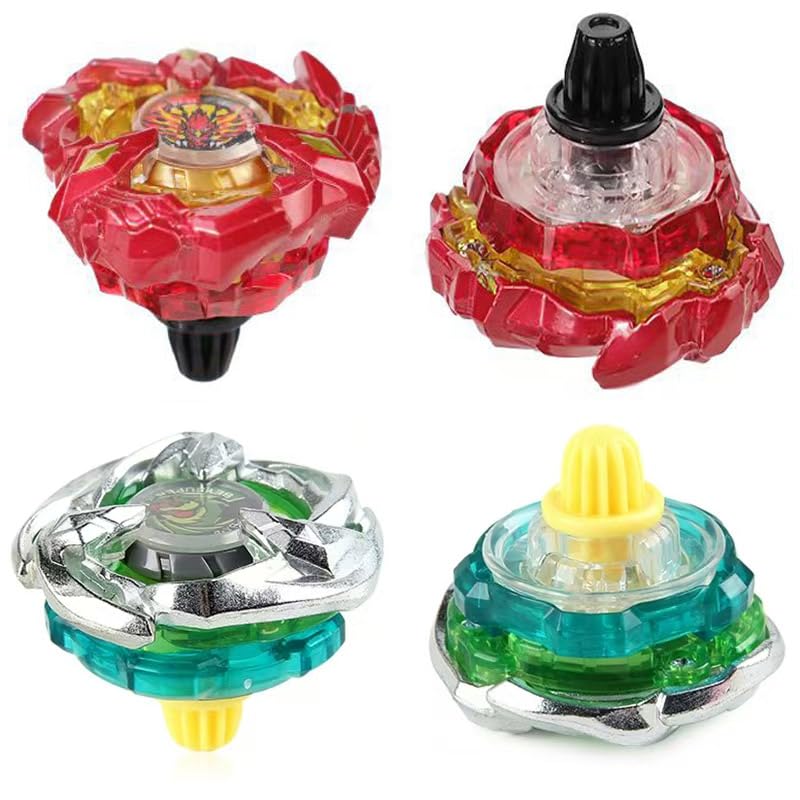 ASVEXKW Battling Set — Spinning Tops, Burst Battle Game with Launchers