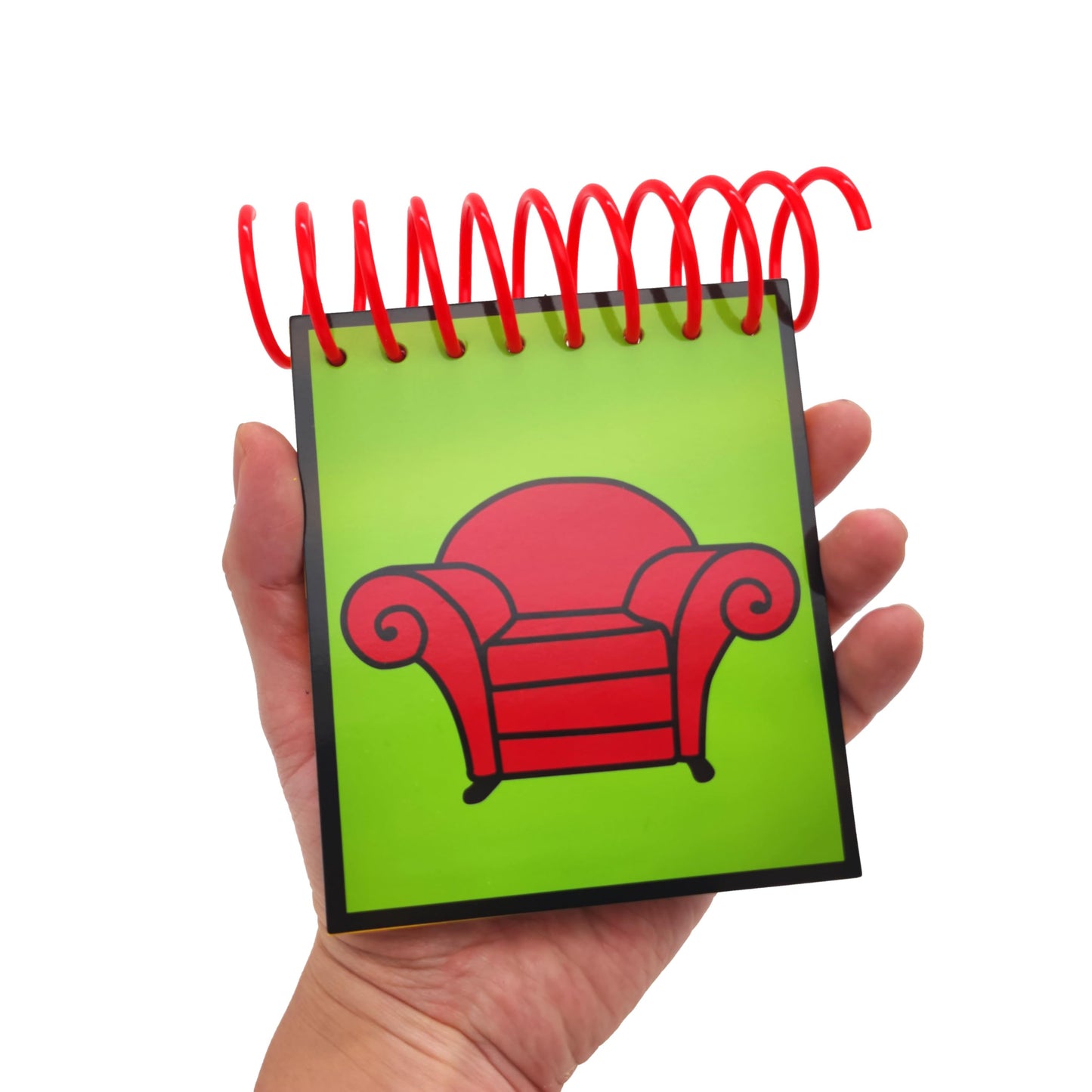 ASVP Shop STEVE Handy Dandy Notebook – 1 Crayon, 140 Paw Stickers, 60 Spare Pages