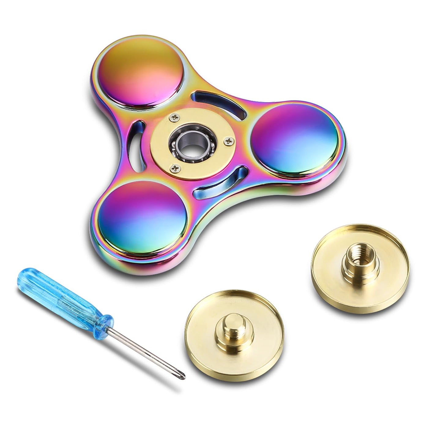 ATESSON Fidget Spinner – Durable Stainless Steel Bearing, High-Speed Spin for Focus