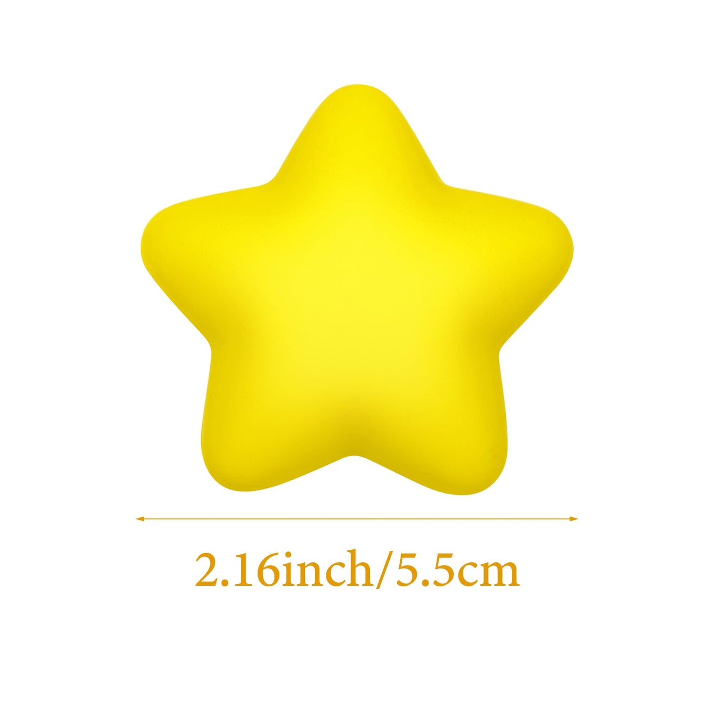 Atiloy 20-Pack Star Stress Balls – Mini Foam Squeeze Toys for Kids, Classrooms & Parties