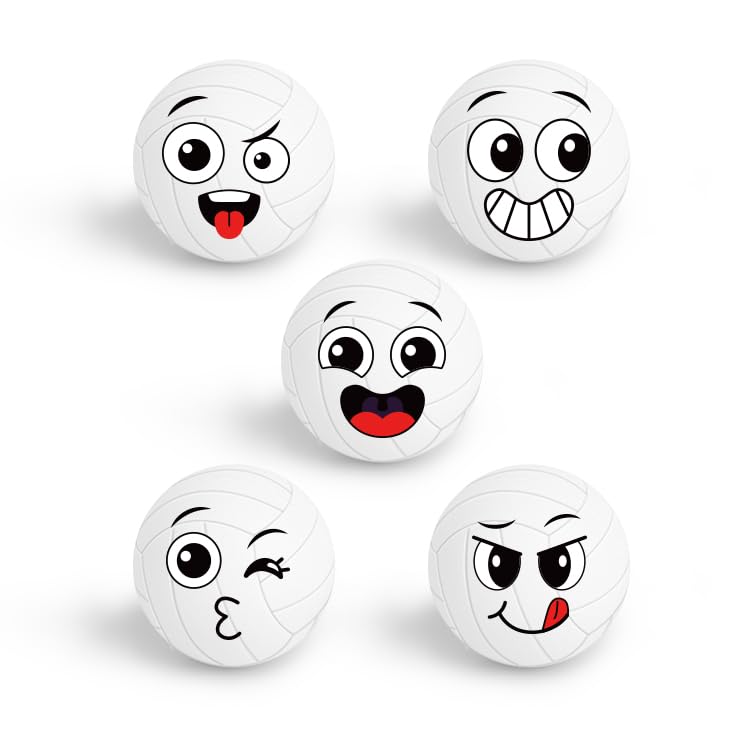 Atiloy 20 Pcs Mini Volleyball Stress Ball – Fun Squeeze Toys for Kids