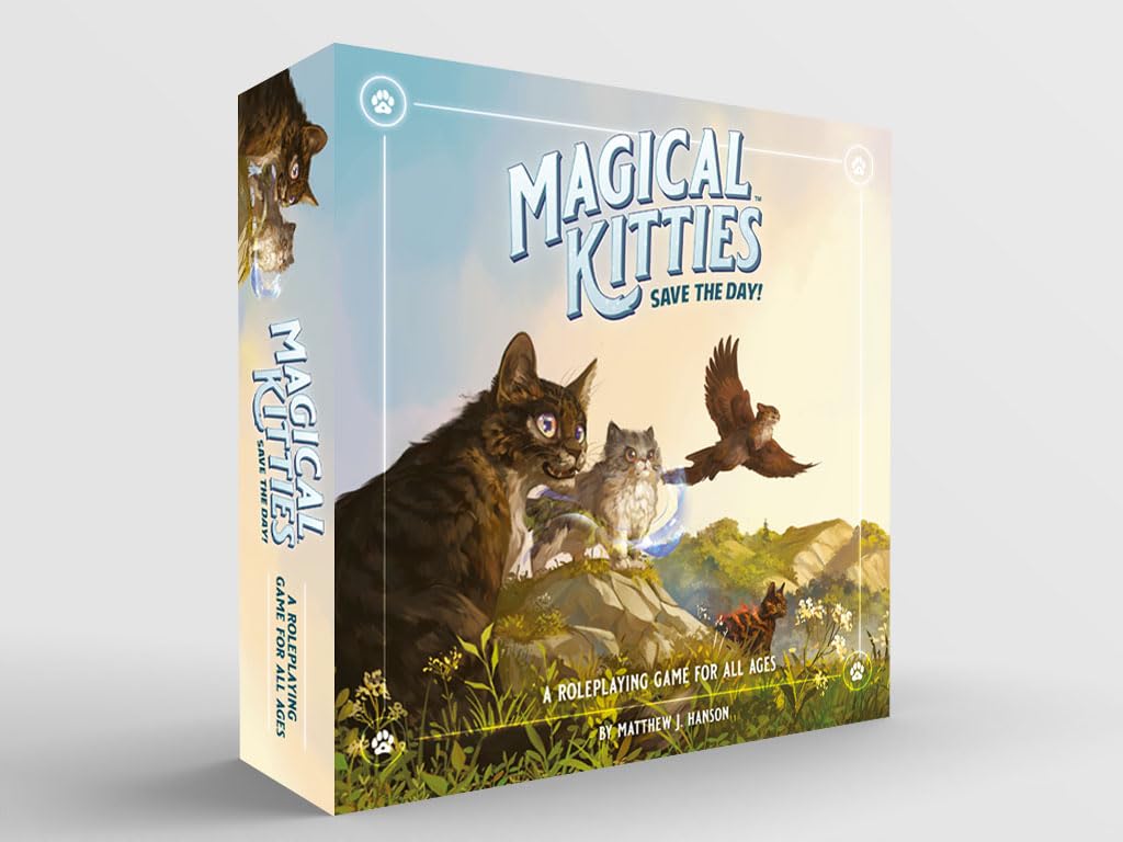 Atlas Games Magical Kitties Save the Day Roleplaying Game | All-Ages Starter Box