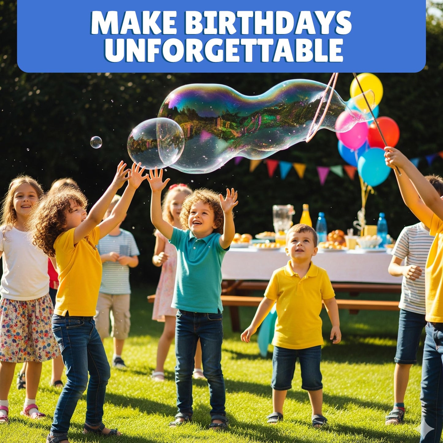 Atlasonix Giant Bubble Solution - 7 Gallons of Kid-Safe Bubbles (896 oz)