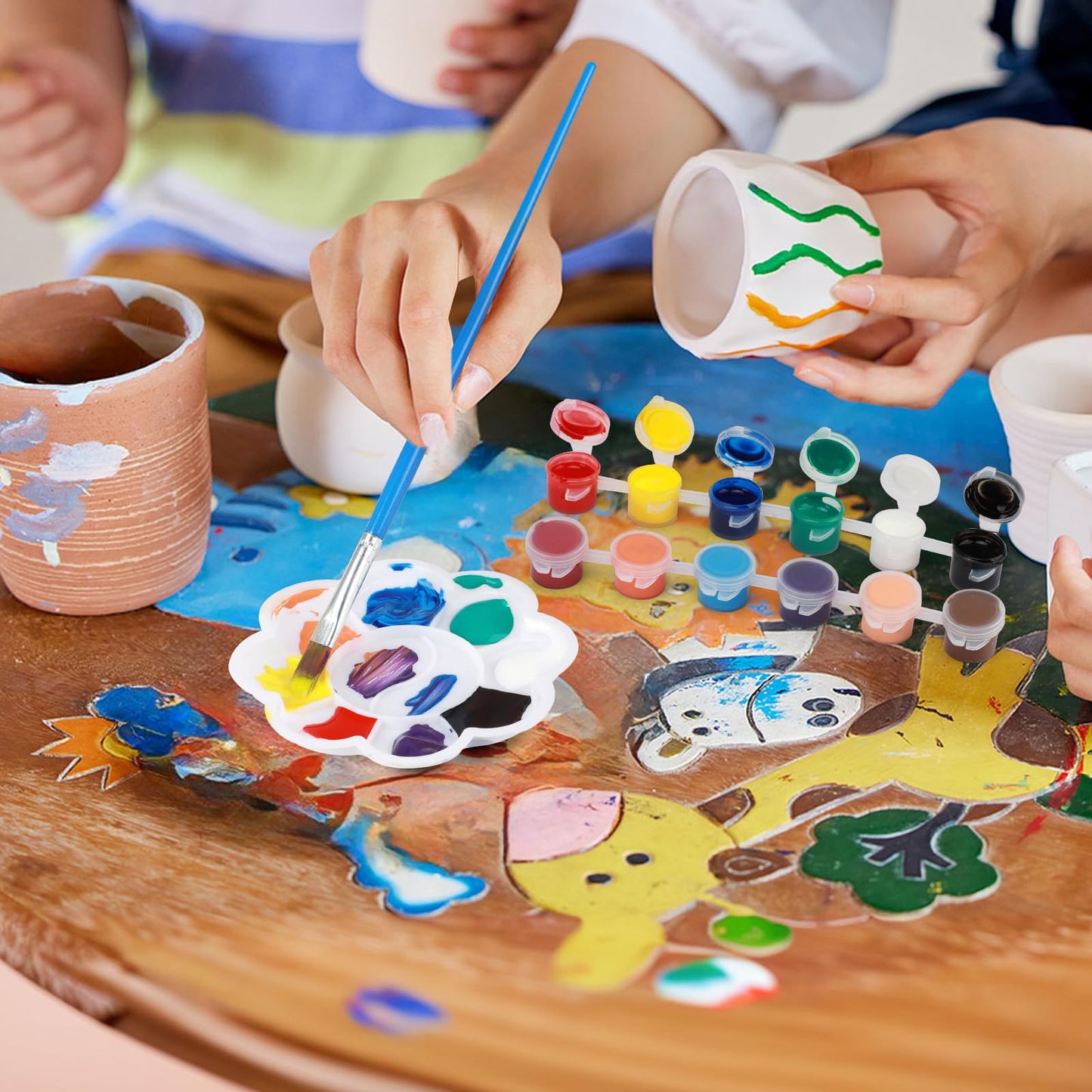 Aujazyble Pottery Wheel for Kids – Complete Painting Kit for Ages 6-12 (Dog Theme)