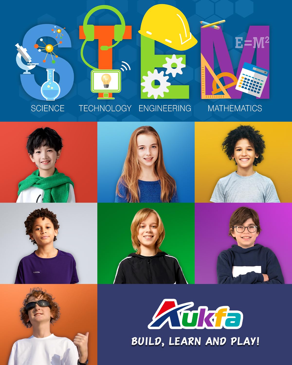 Aukfa STEM Robot Toys – Build, Code & Play with Remote & App Control