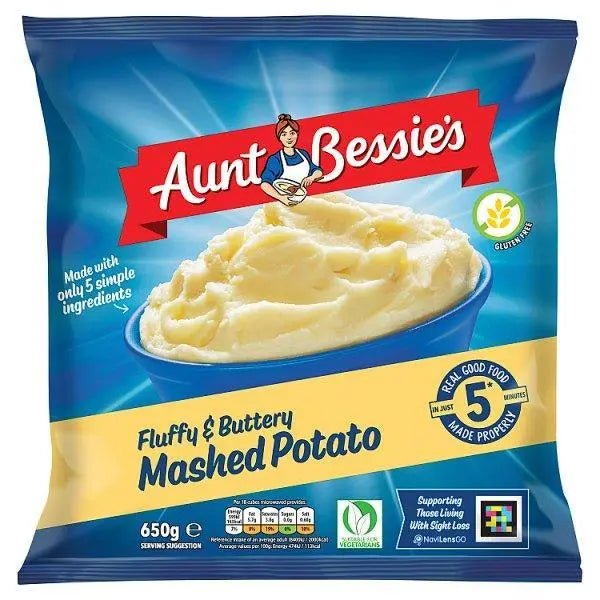 Aunt Bessie's Fluffy & Buttery Mashed Potato 650g
