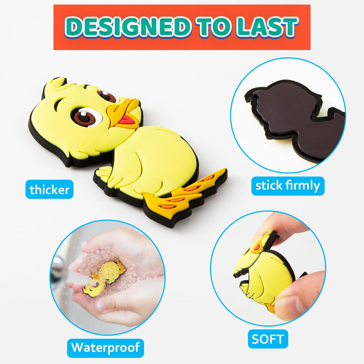 AUREDSHIP Fridge Magnets for Toddlers 1-3 — 10 Farm Animal Magnets for Kids