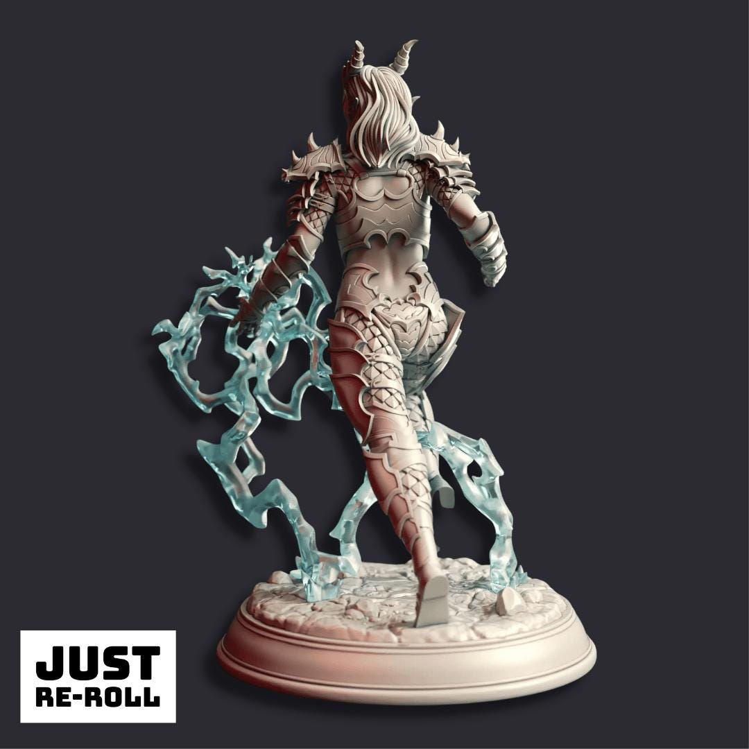 Aurestia - 3D Printed Sorcerer Character Miniature