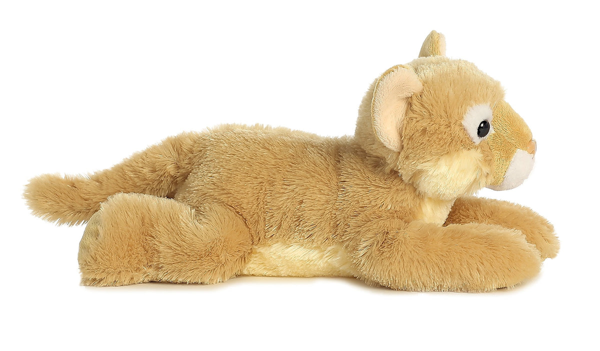 Aurora Adorable Flopsie Cougar Plush Toy – 12-Inch Brown Stuffed Animal
