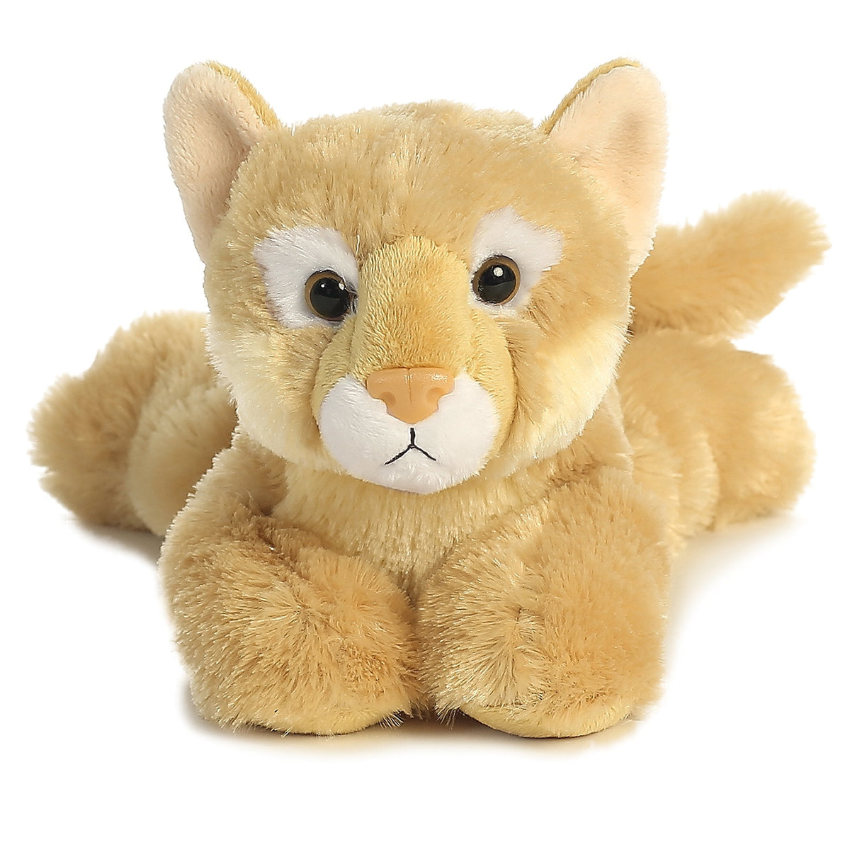 Aurora Adorable Flopsie Cougar Plush Toy – 12-Inch Brown Stuffed Animal