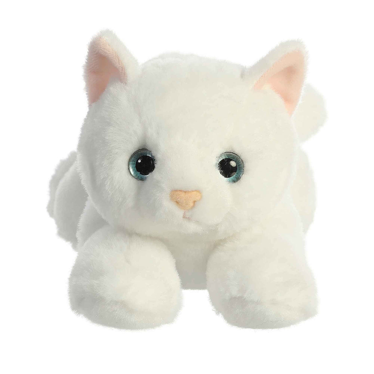Aurora Adorable Flopsie Precious White Kitty – 12-Inch Plush for Imaginative Play