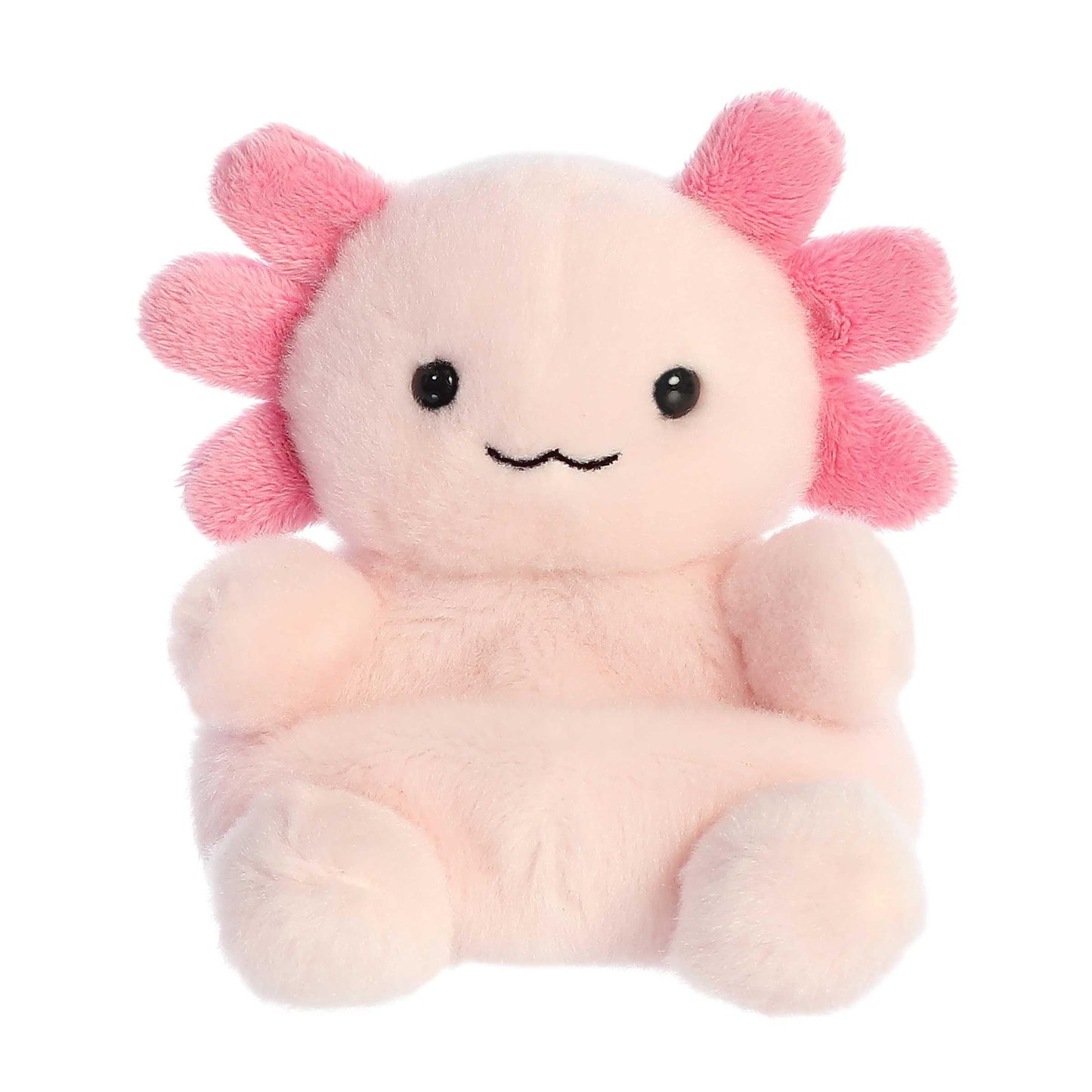 Aurora Palm Pals Ax Axolotl Plush — 5-Inch Pink Collectible Toy