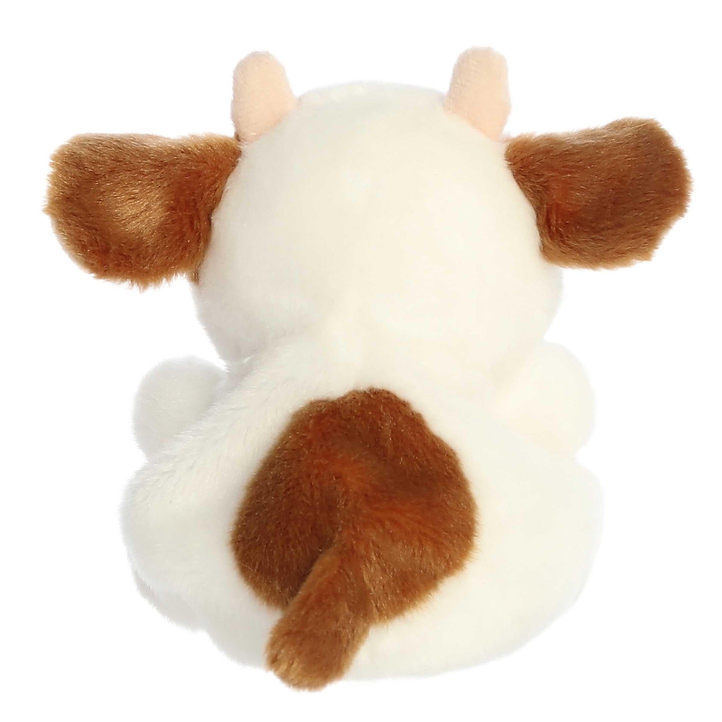 Aurora Adorable Palm Pals Caroline Brown Cow Plush - 5 Inch Collectible Stuffed Animal