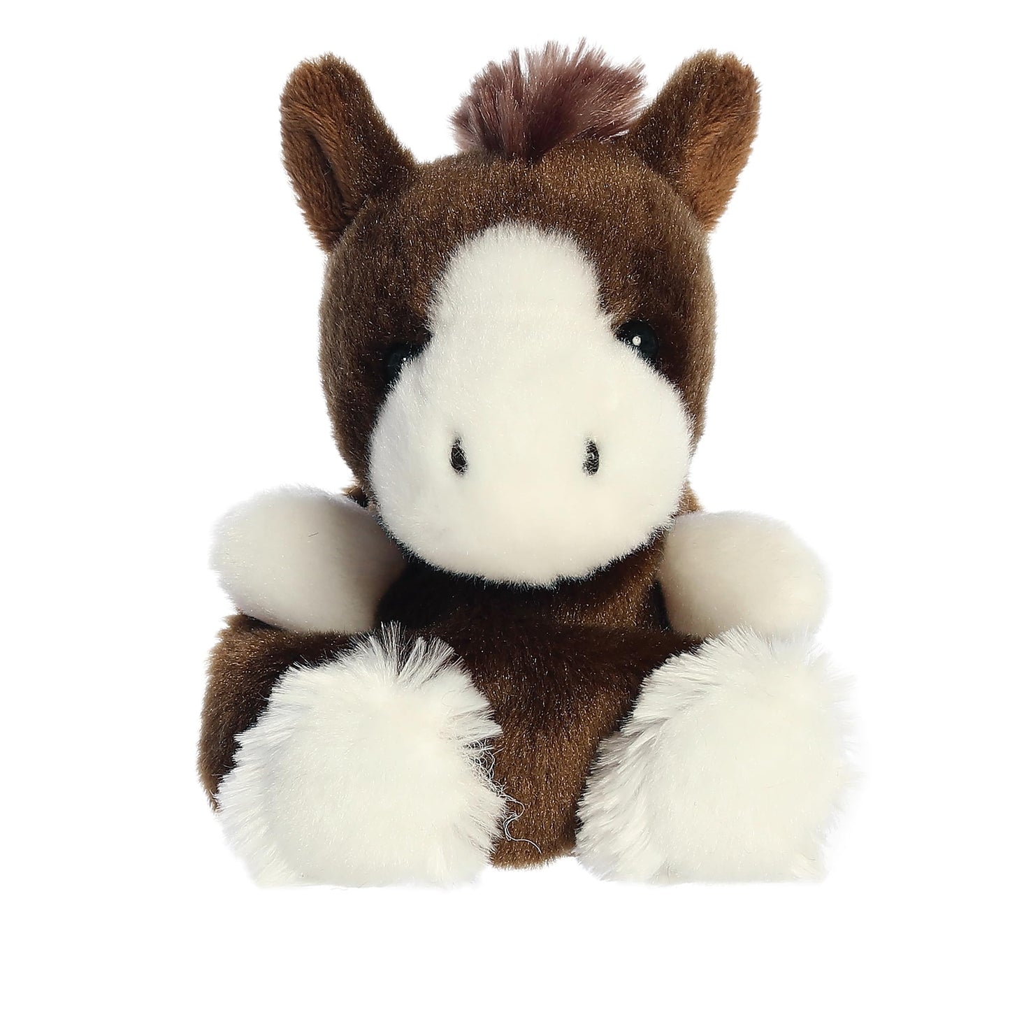 Aurora Adorable Palm Pals Darius Clydesdale — 5-Inch Brown Plush Collectible