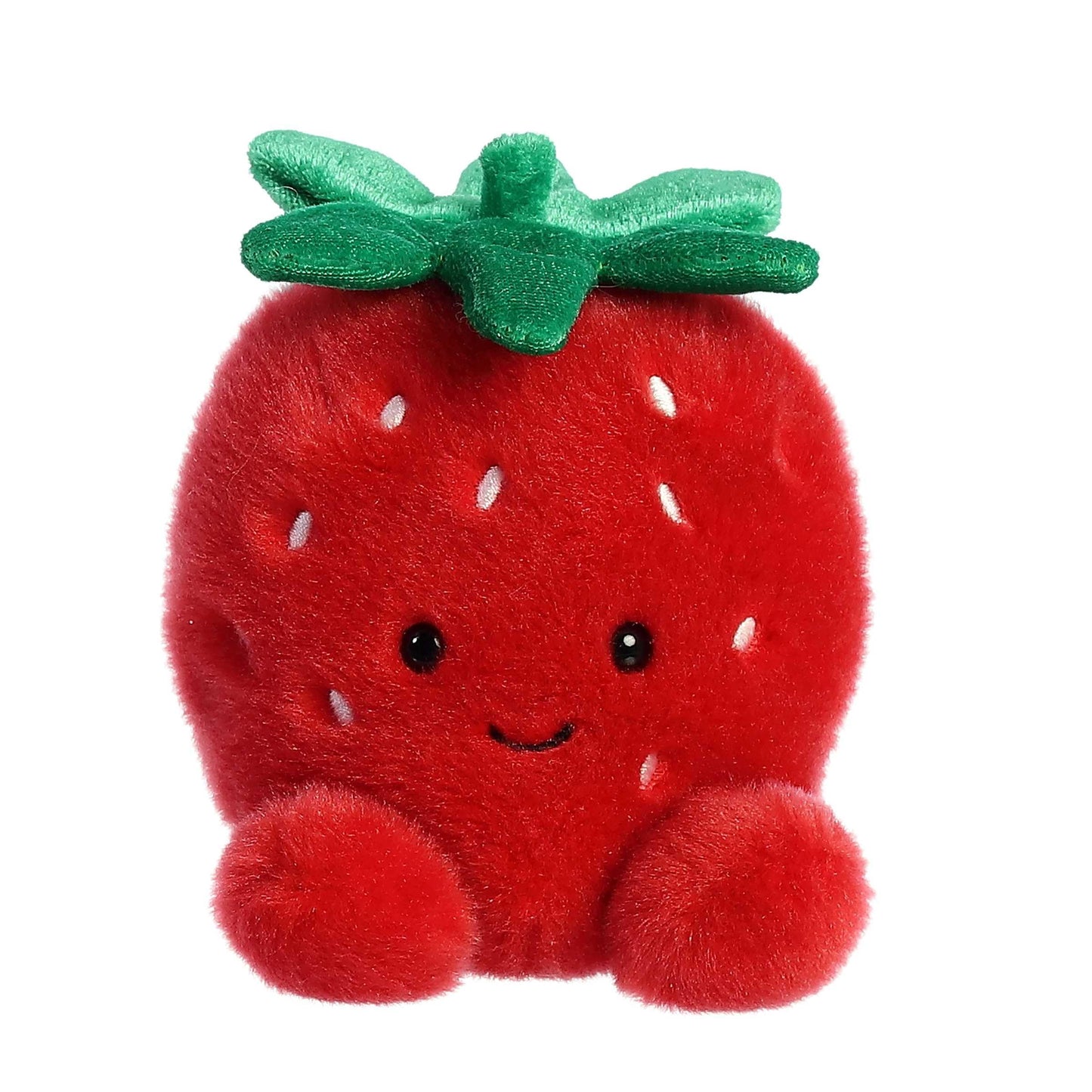 Aurora Juicy Strawberry Palm Pals Plush – 4.5-Inch Adorable Stuffed Animal