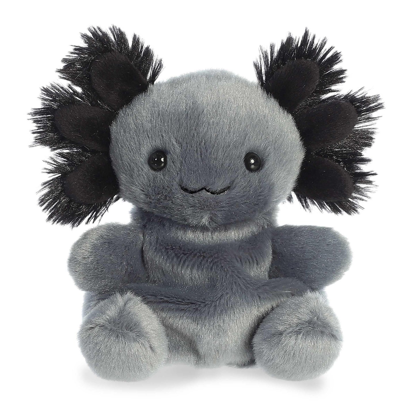 Aurora Adorable Palm Pals Onyx Axolotl Plush – 5-Inch Collectible Stuffed Animal