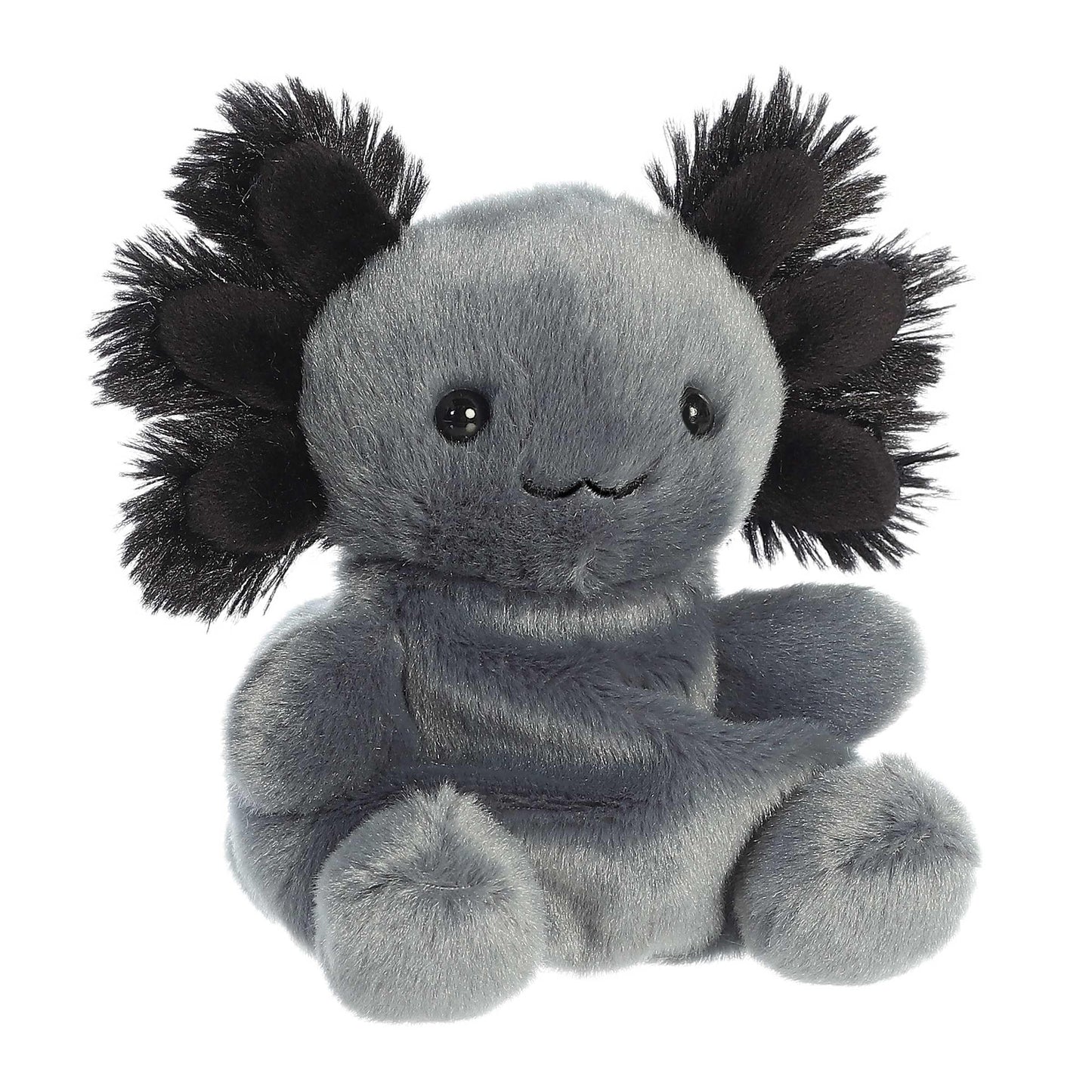 Aurora Adorable Palm Pals Onyx Axolotl Plush – 5-Inch Collectible Stuffed Animal