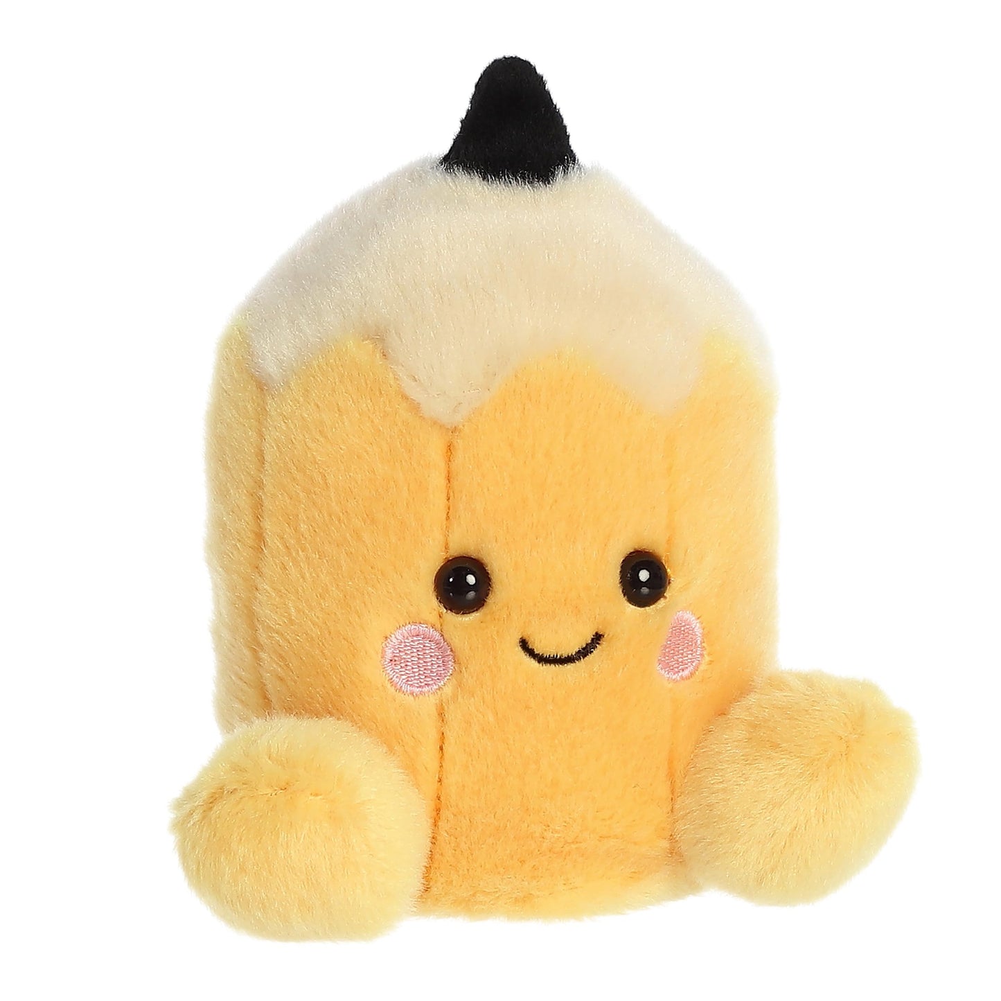 Aurora Adorable Palm Pals Tike Pencil Stuffed Animal - Pocket-Sized Yellow 5-Inch