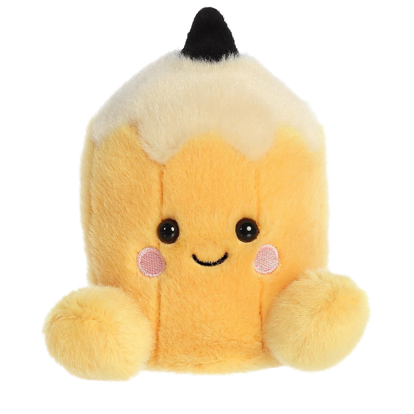 Aurora Adorable Palm Pals Tike Pencil Stuffed Animal - Pocket-Sized Yellow 5-Inch