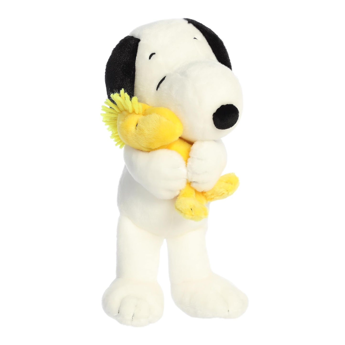 Aurora Adorable Peanuts Big Hugs Snoopy & Woodstock Plush — 13-Inch Officially Licensed Toy