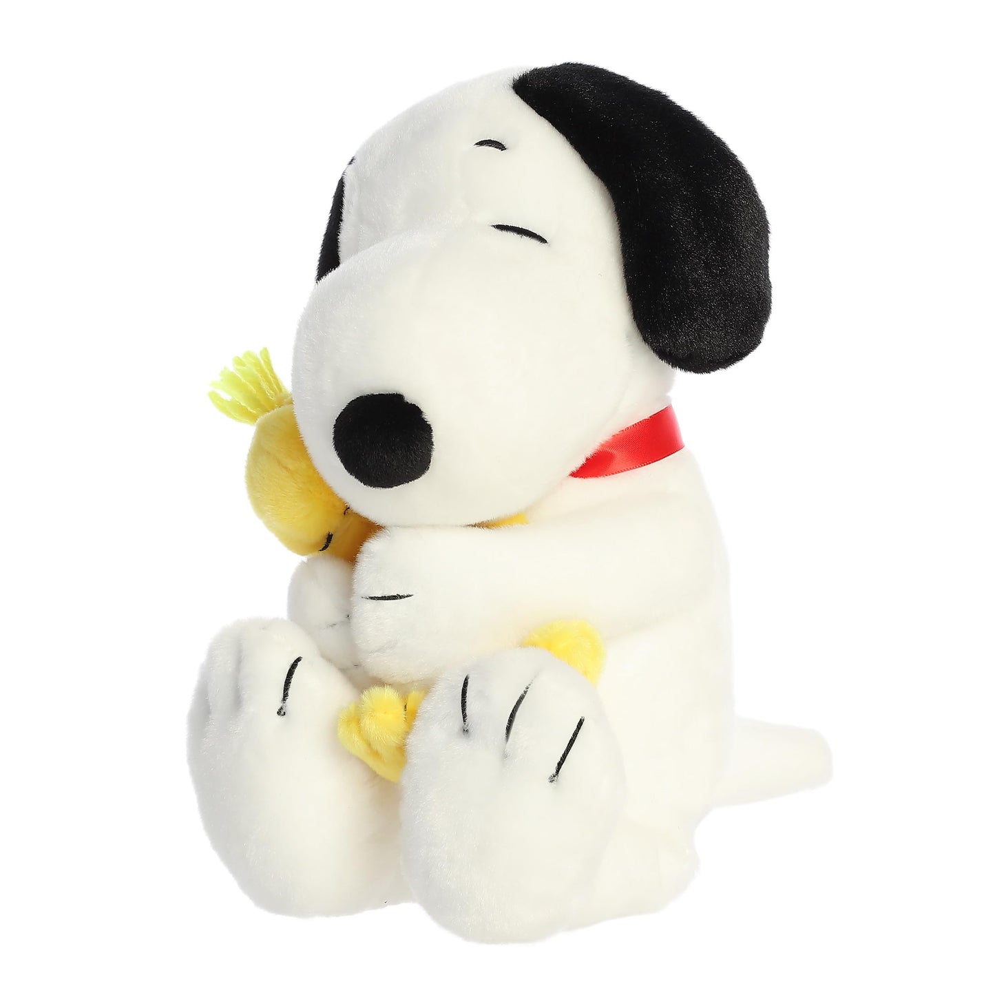 Aurora Adorable Peanuts Big Hugs Snoopy & Woodstock Plush — 13-Inch Officially Licensed Toy