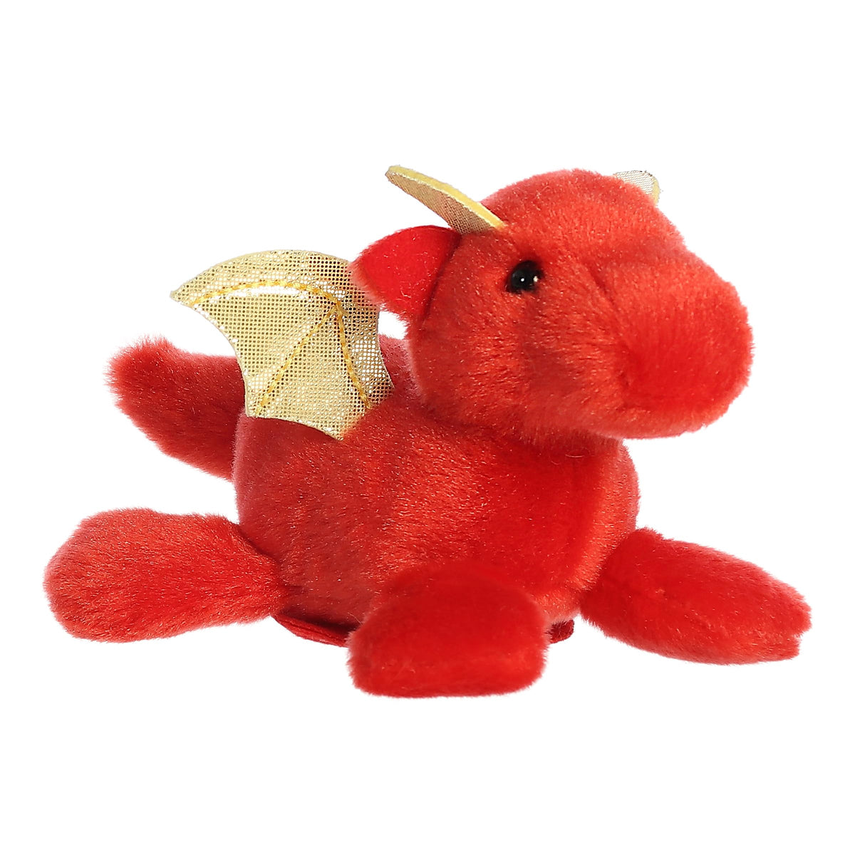 Aurora Adorable Shoulderkins Daring Dragon Plush – 6-Inch Red Stuffed Animal
