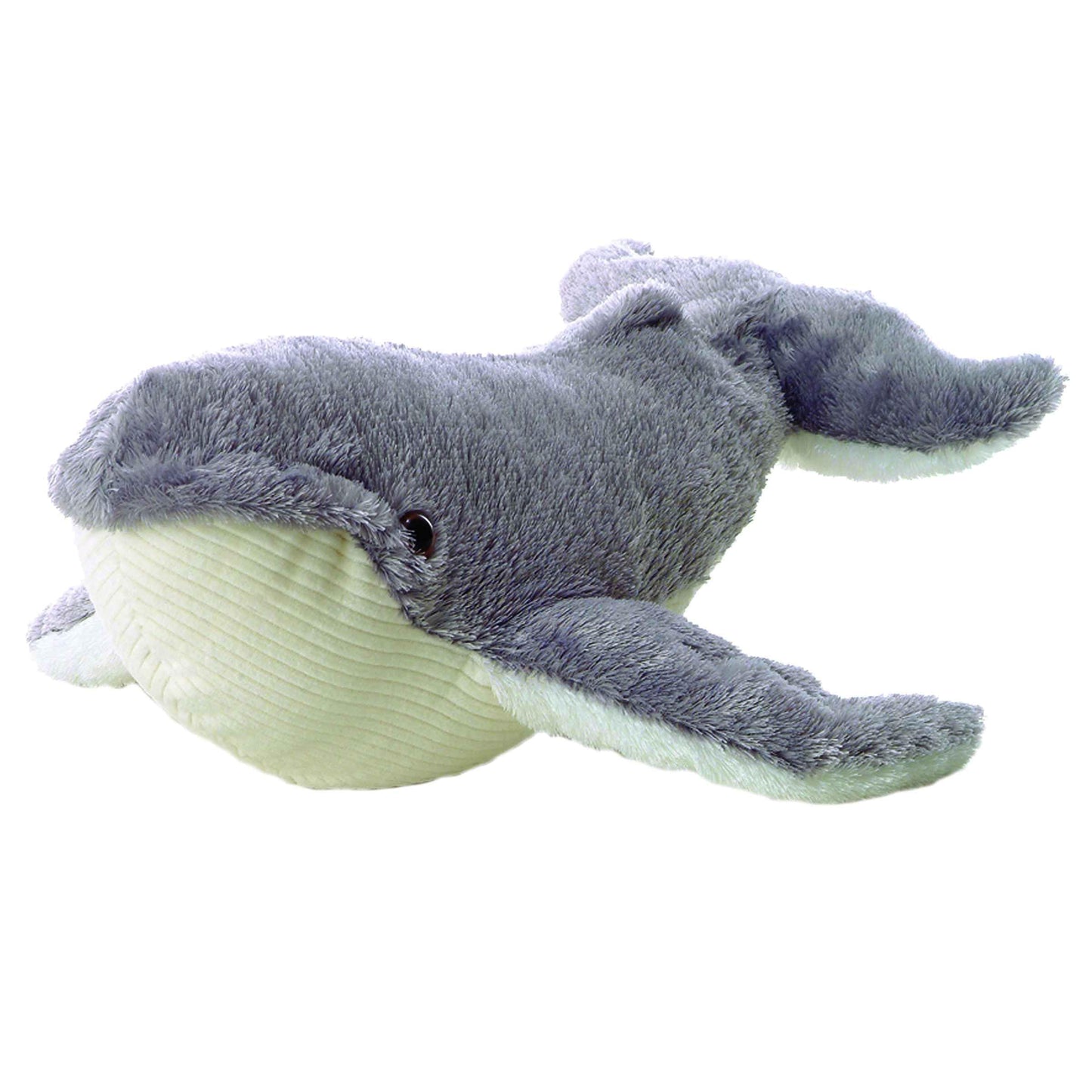 Aurora Adorable Mini Flopsie Ahab Whale Plush – 10-Inch Grey Stuffed Animal