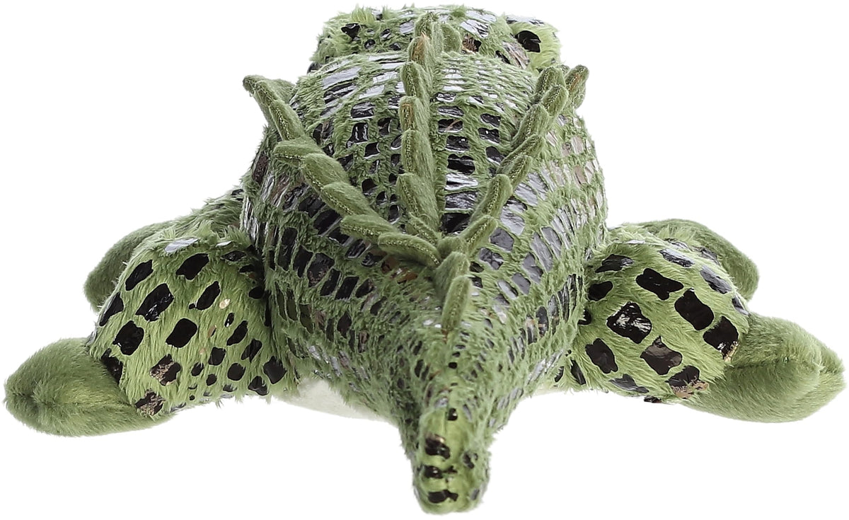 Aurora Adorable Flopsie Alli Stuffed Animal – 14-Inch Green Alligator Plush