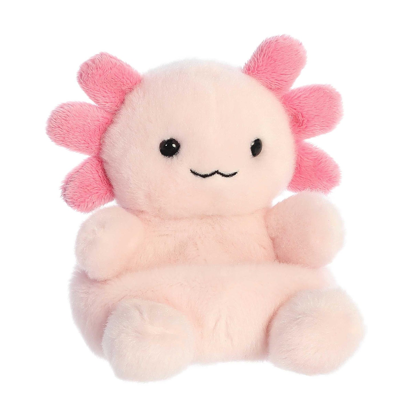 Aurora Palm Pals Ax Axolotl Plush — 5-Inch Pink Collectible Toy