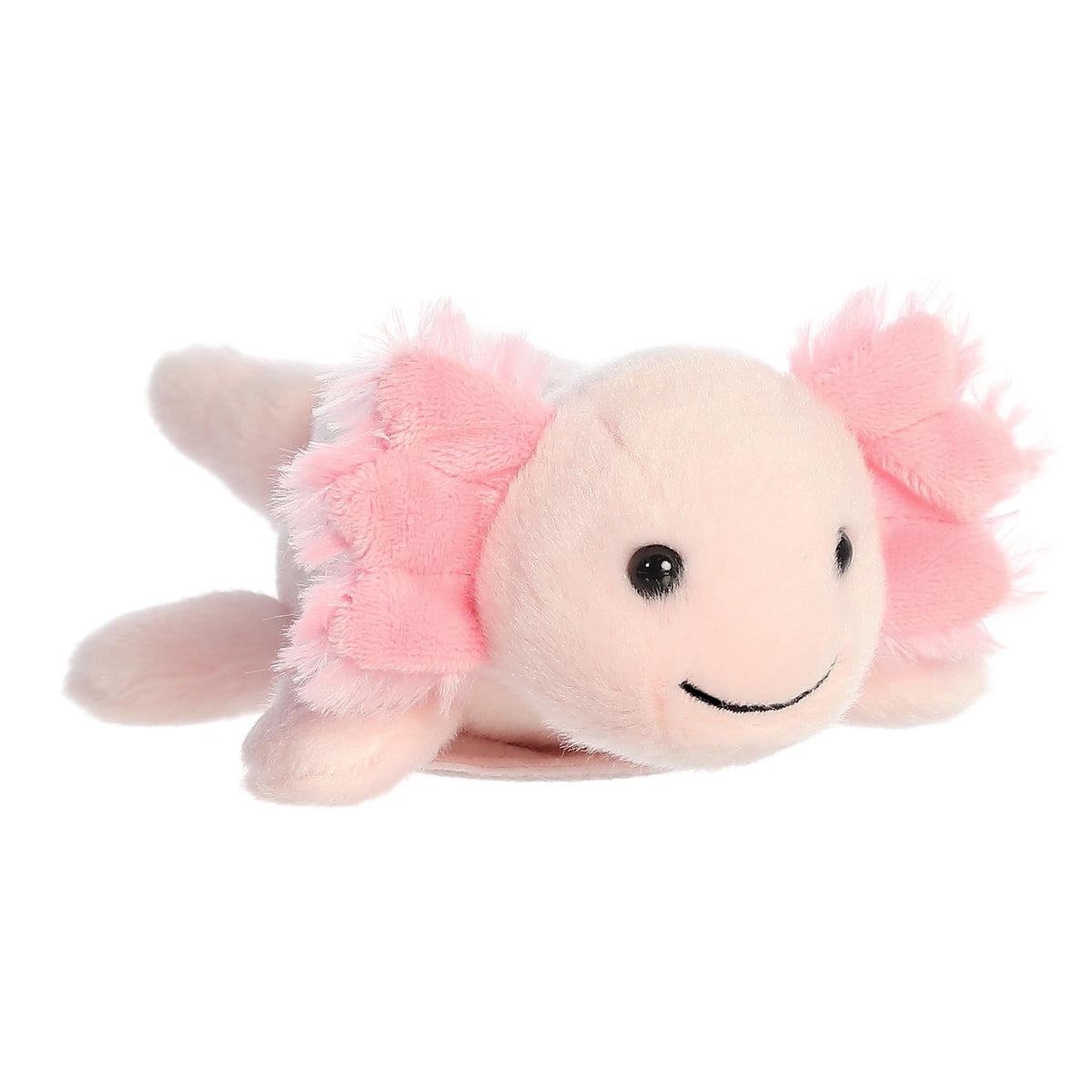 Aurora Axel Axolotl Shoulderkins Plush – Pink, 6.5-Inch Shoulder Buddy for Kids 3+