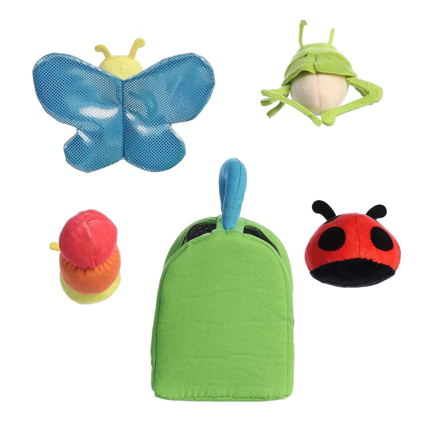 Aurora Engaging Baby Talk My Critter Keeper Baby Stuffed Animal — Multicolor 6.5-Inch Sensory Playset