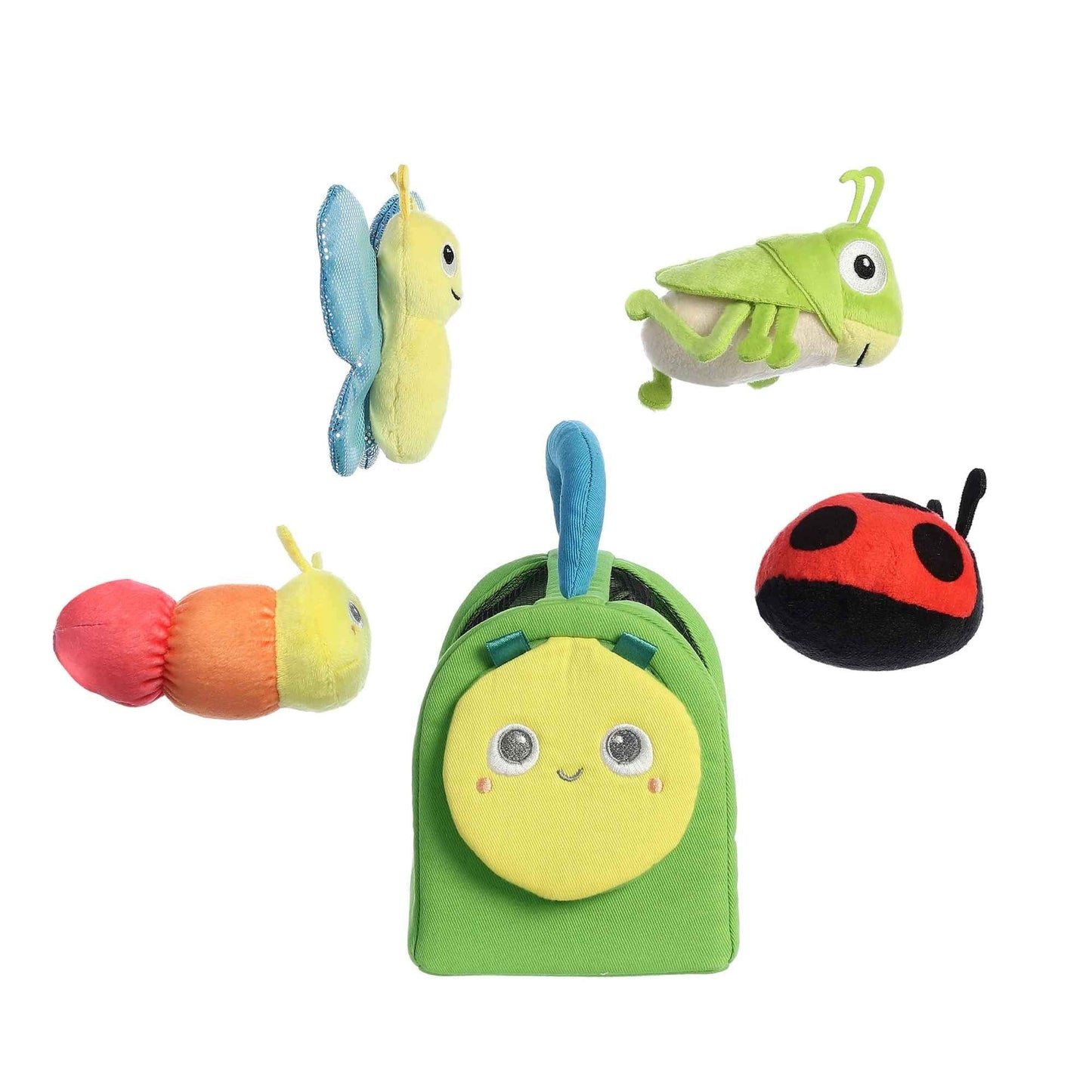 Aurora Engaging Baby Talk My Critter Keeper Baby Stuffed Animal — Multicolor 6.5-Inch Sensory Playset