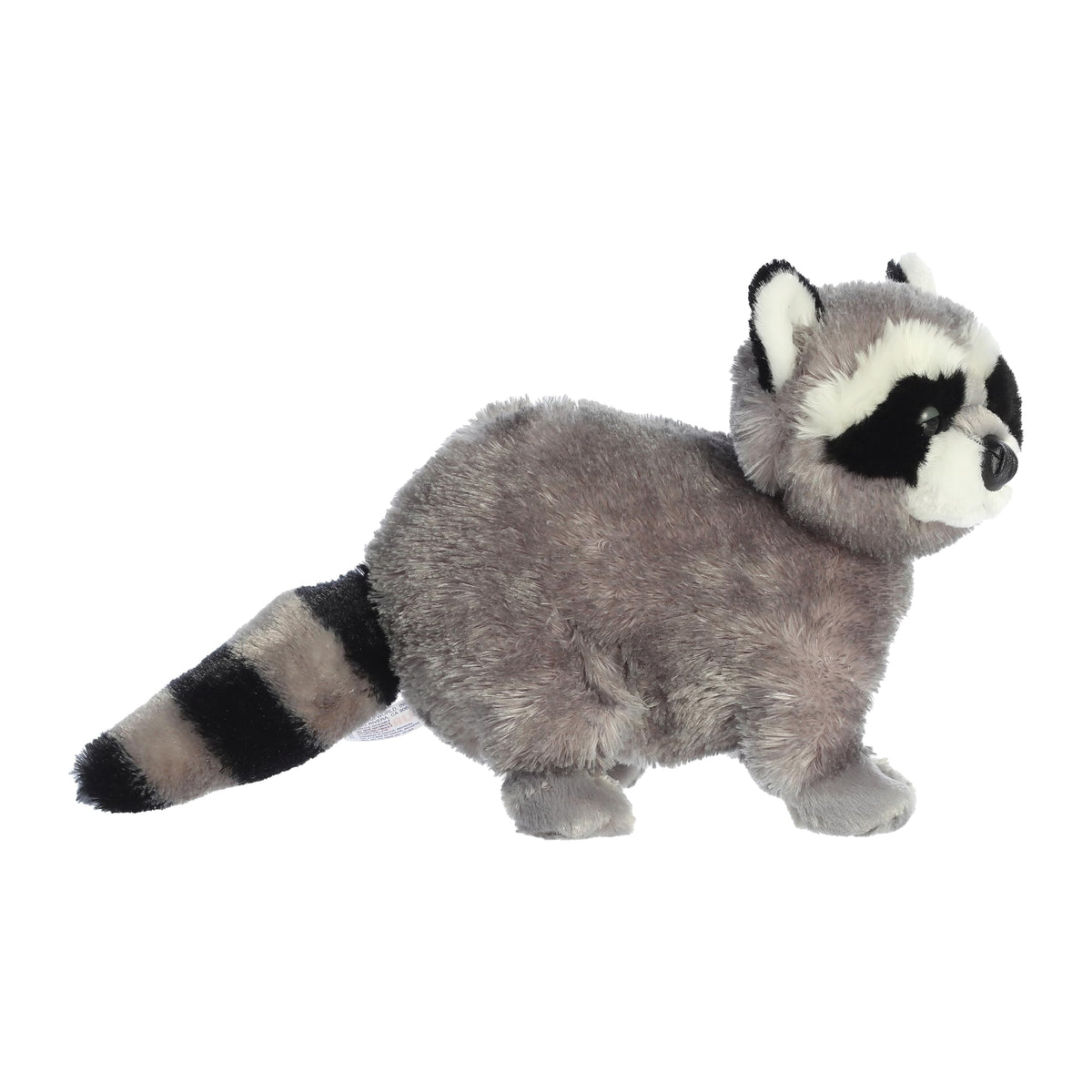 Aurora Adorable Flopsie Bandit Raccoon Plush — 11 Inch Gray Stuffed Animal