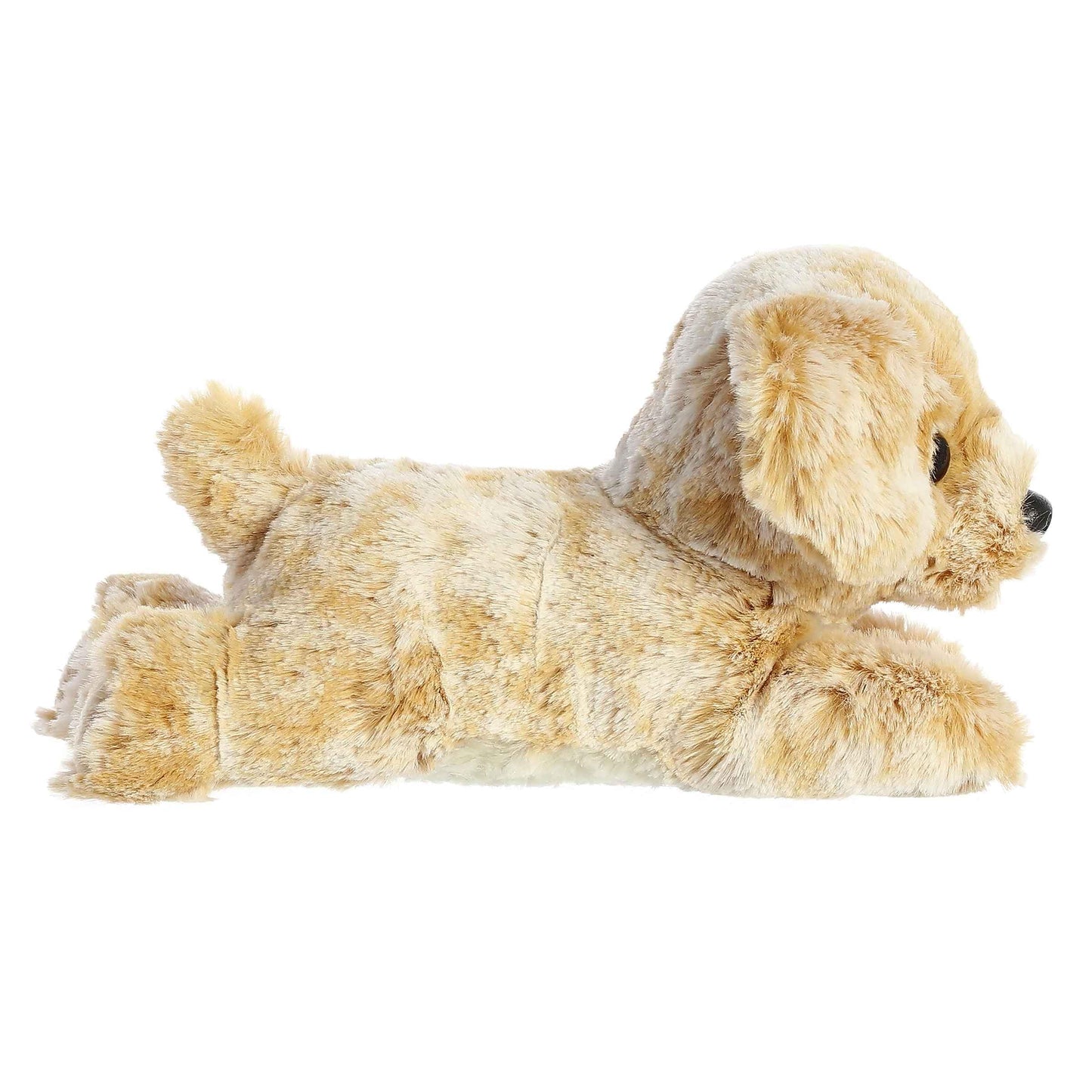 Aurora Rusty Retriever Mini Flopsie Plush – 8-Inch Brown Plush Toy for Kids and Families
