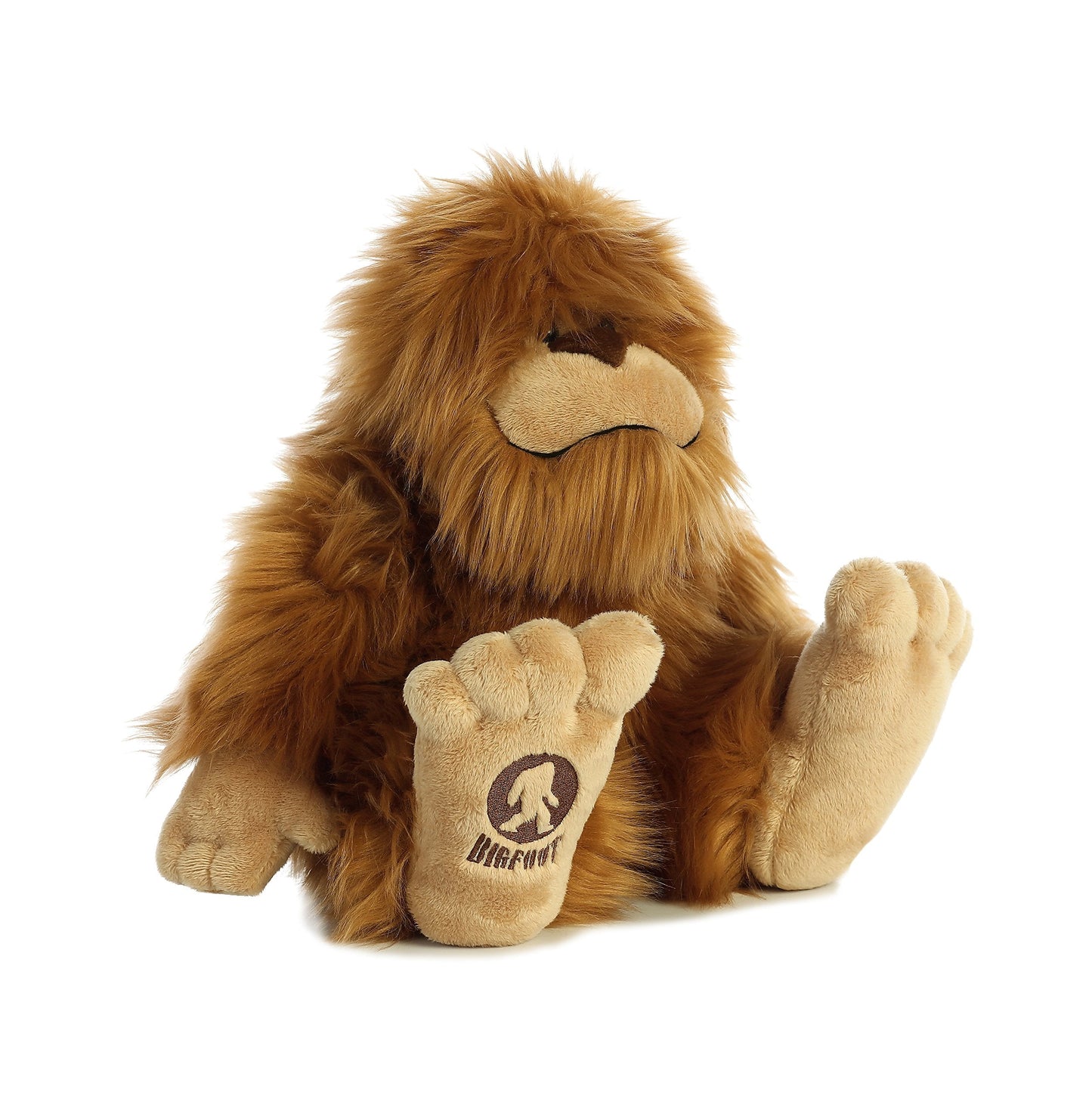 Aurora Mysterious Fantasy Big Foot Stuffed Animal – 10-Inch Brown Plush