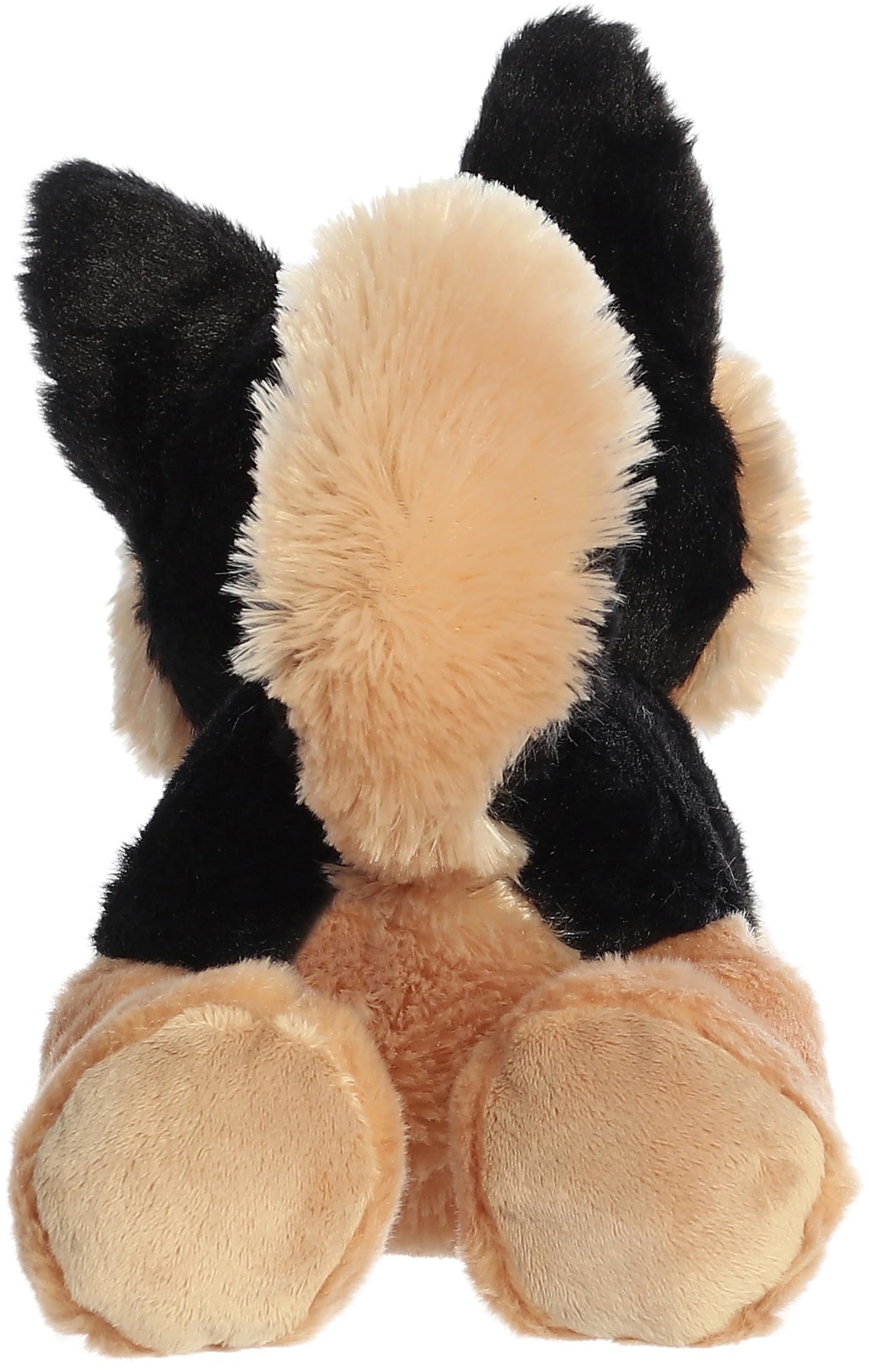 Aurora Adorable Flopsie Bismarck Plush — 12-Inch Black & Tan German Shepherd