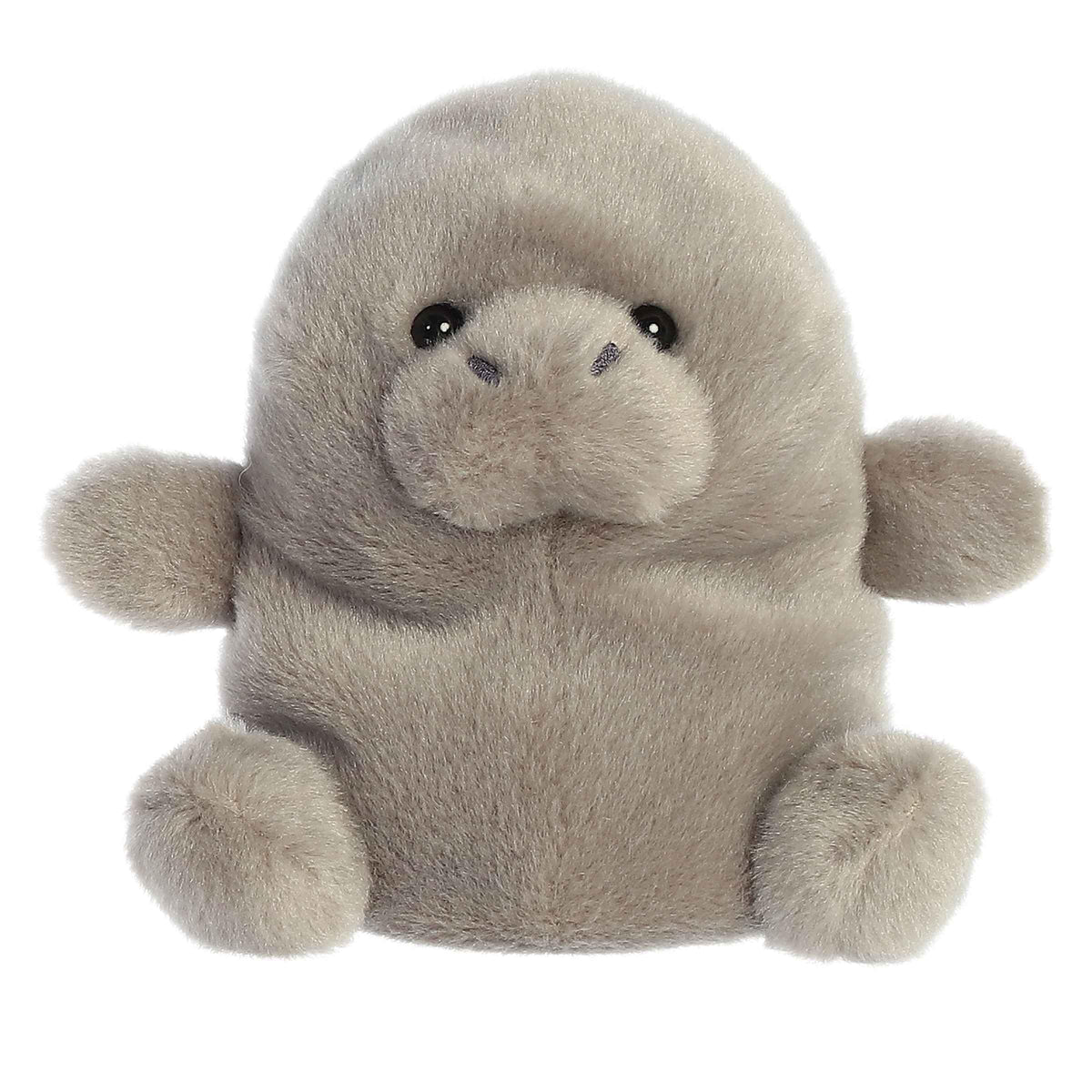 Aurora Palm Pals Blubs Manatee Plush – 5-Inch Gray Stuffed Animal | Collectible Gift