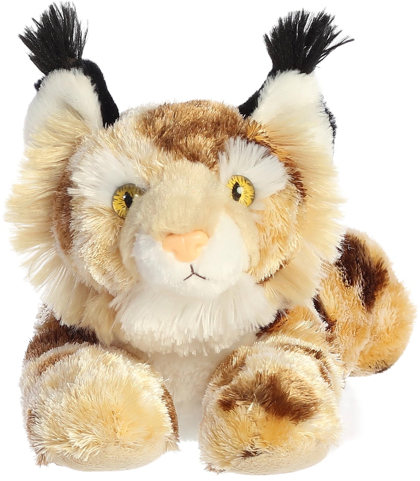 Aurora Adorable Flopsie Bobby Stuffed Animal - 12-Inch Brown Bobcat, Soft Plush