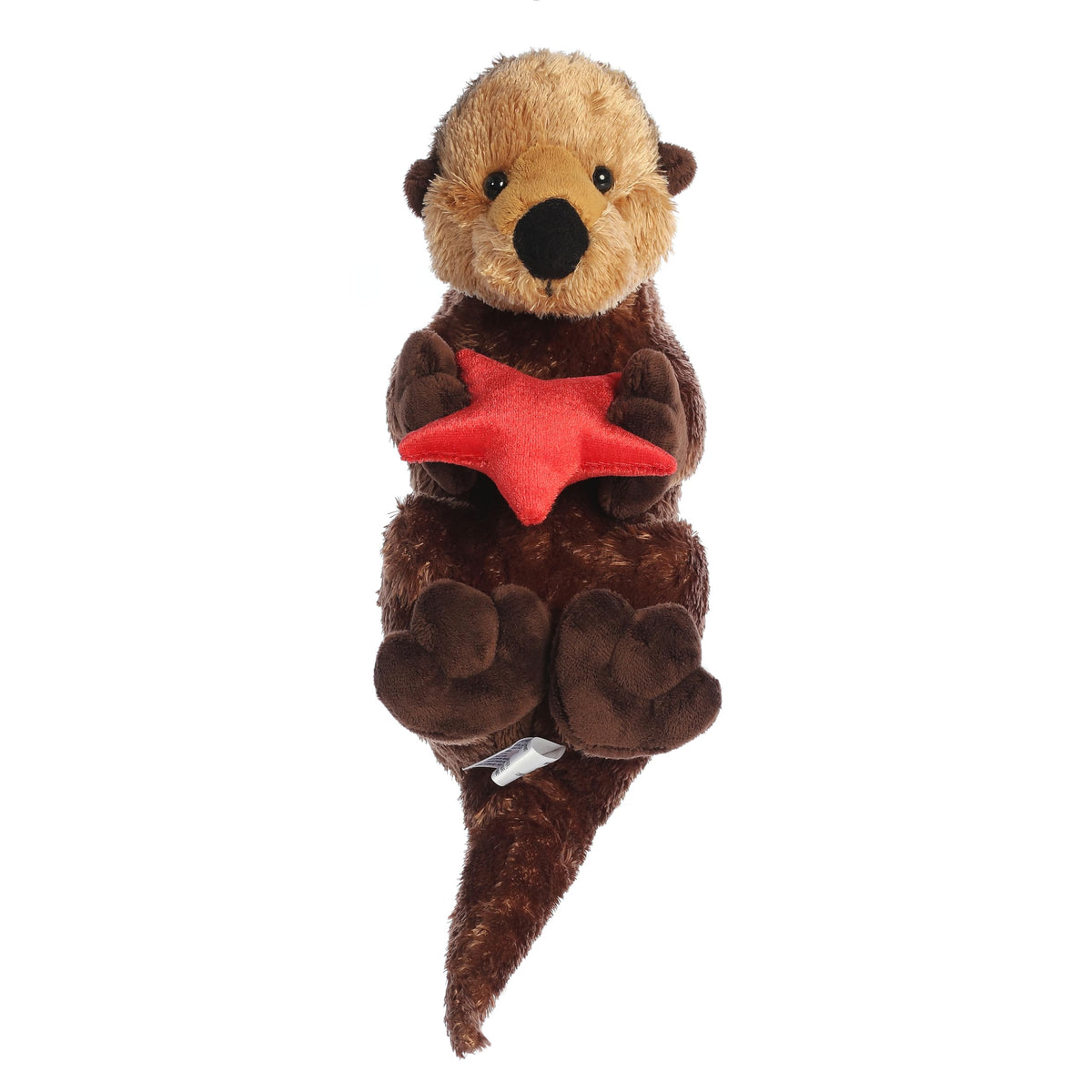 Aurora Adorable Flopsie Cali Otter 12-Inch Plush – Brown Stuffed Animal for All Ages