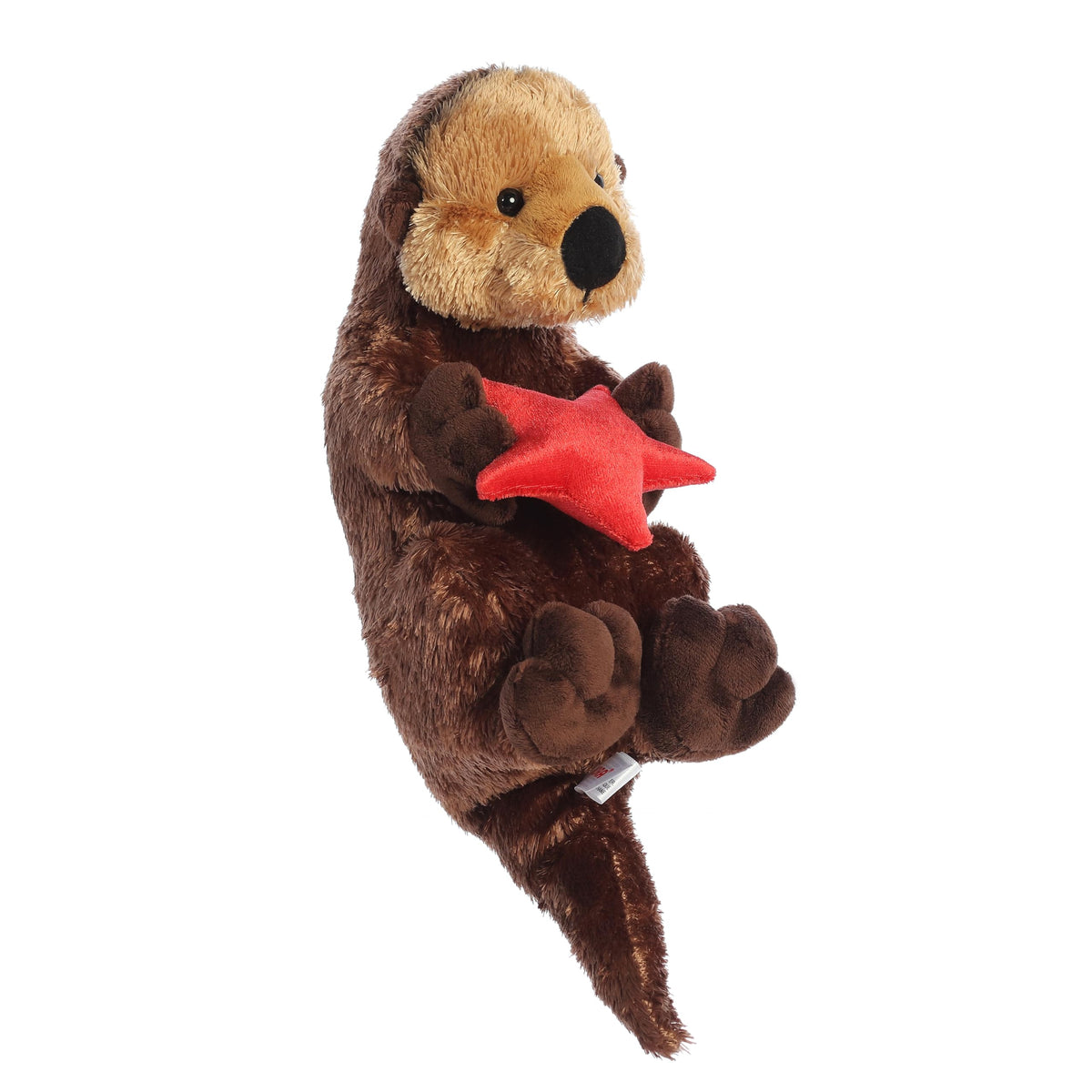 Aurora Adorable Flopsie Cali Otter 12-Inch Plush – Brown Stuffed Animal for All Ages