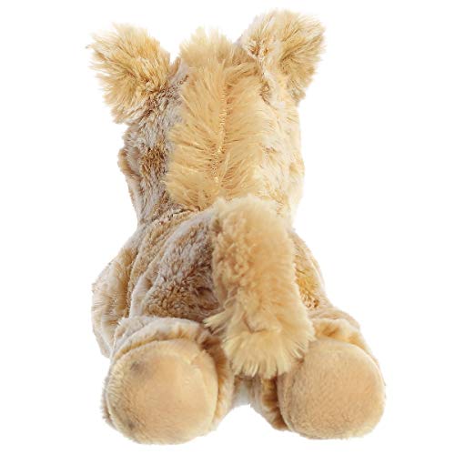 Aurora Adorable Mini Flopsie Caramel Horse Plush – 8-Inch Brown
