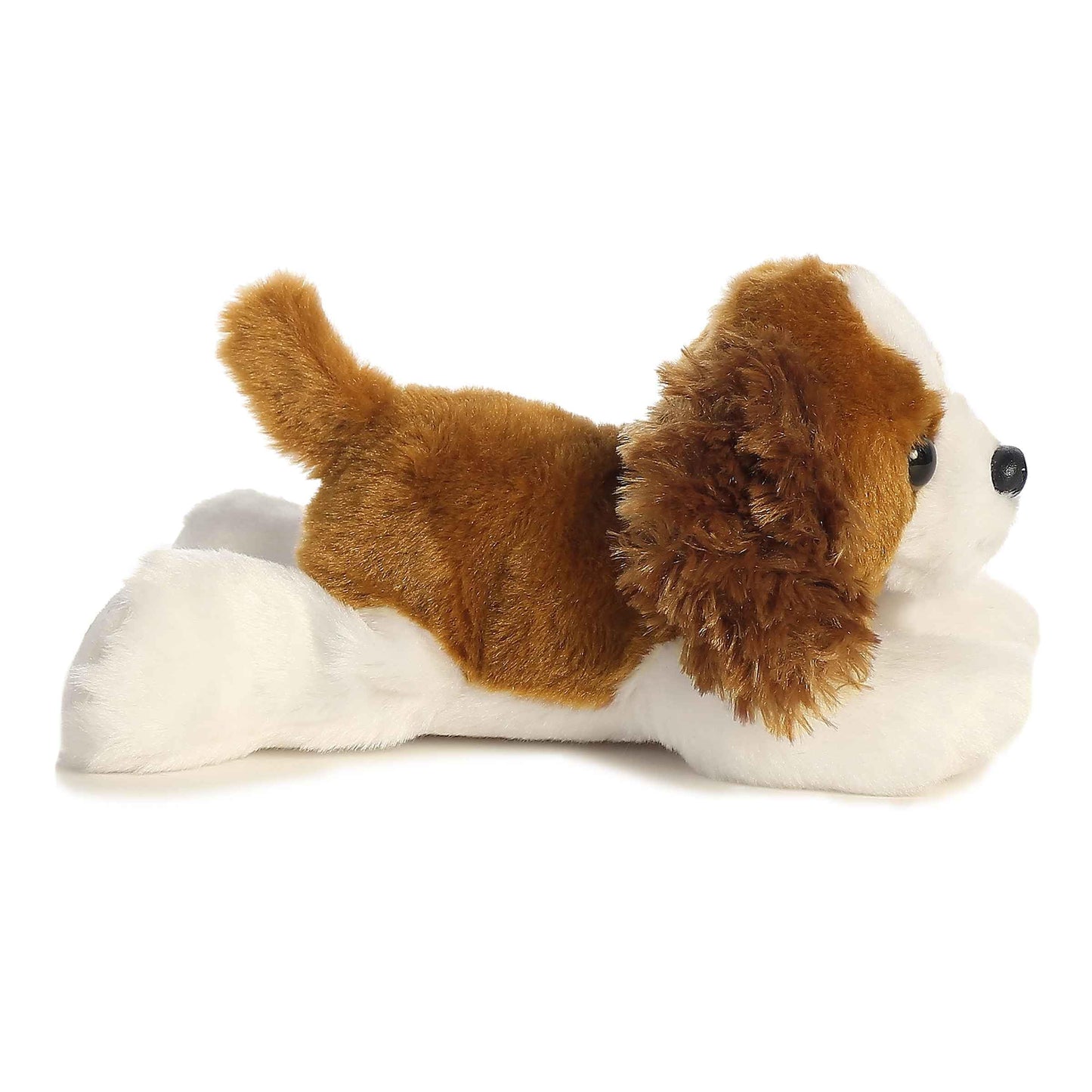 Aurora Mini Flopsie Charles 8-Inch Plush – Soft Cavalier Spaniel Toy