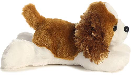 Aurora Mini Flopsie Charles 8-Inch Plush – Soft Cavalier Spaniel Toy