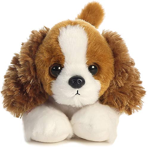 Aurora Mini Flopsie Charles 8-Inch Plush – Soft Cavalier Spaniel Toy