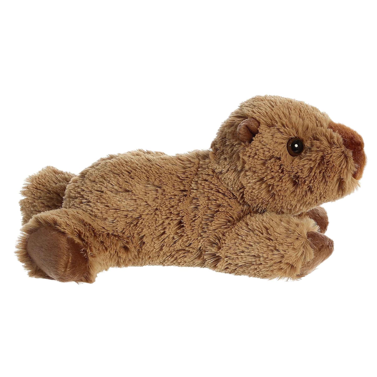 Aurora Charlie Capybara Mini Flopsie Plush – 9 Inches | Adorable Capybara Toy