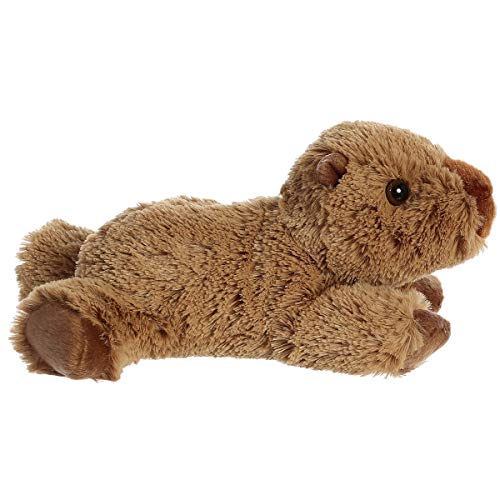 Aurora Charlie Capybara Mini Flopsie Plush – 9 Inches | Adorable Capybara Toy