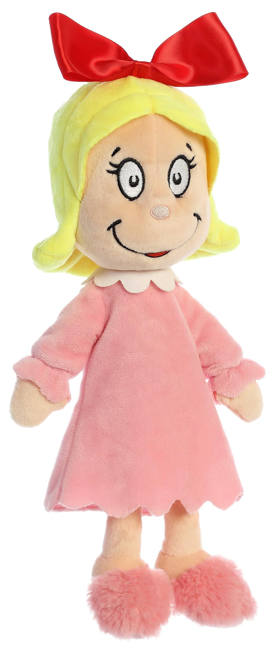 Aurora® Cindy Lou Who Plush - Officially Licensed Dr. Seuss 12-Inch Stuffed Animal