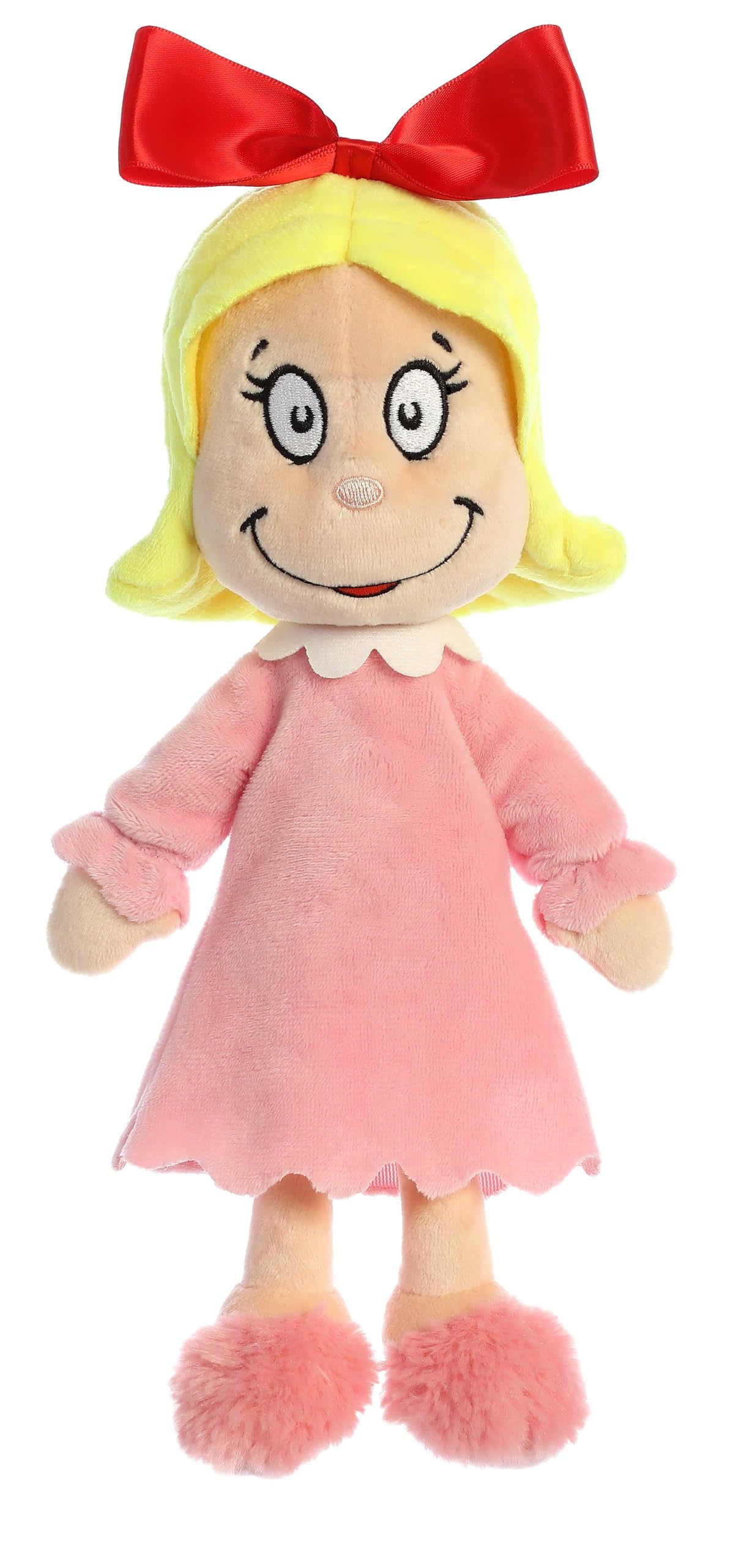 Aurora® Cindy Lou Who Plush - Officially Licensed Dr. Seuss 12-Inch Stuffed Animal