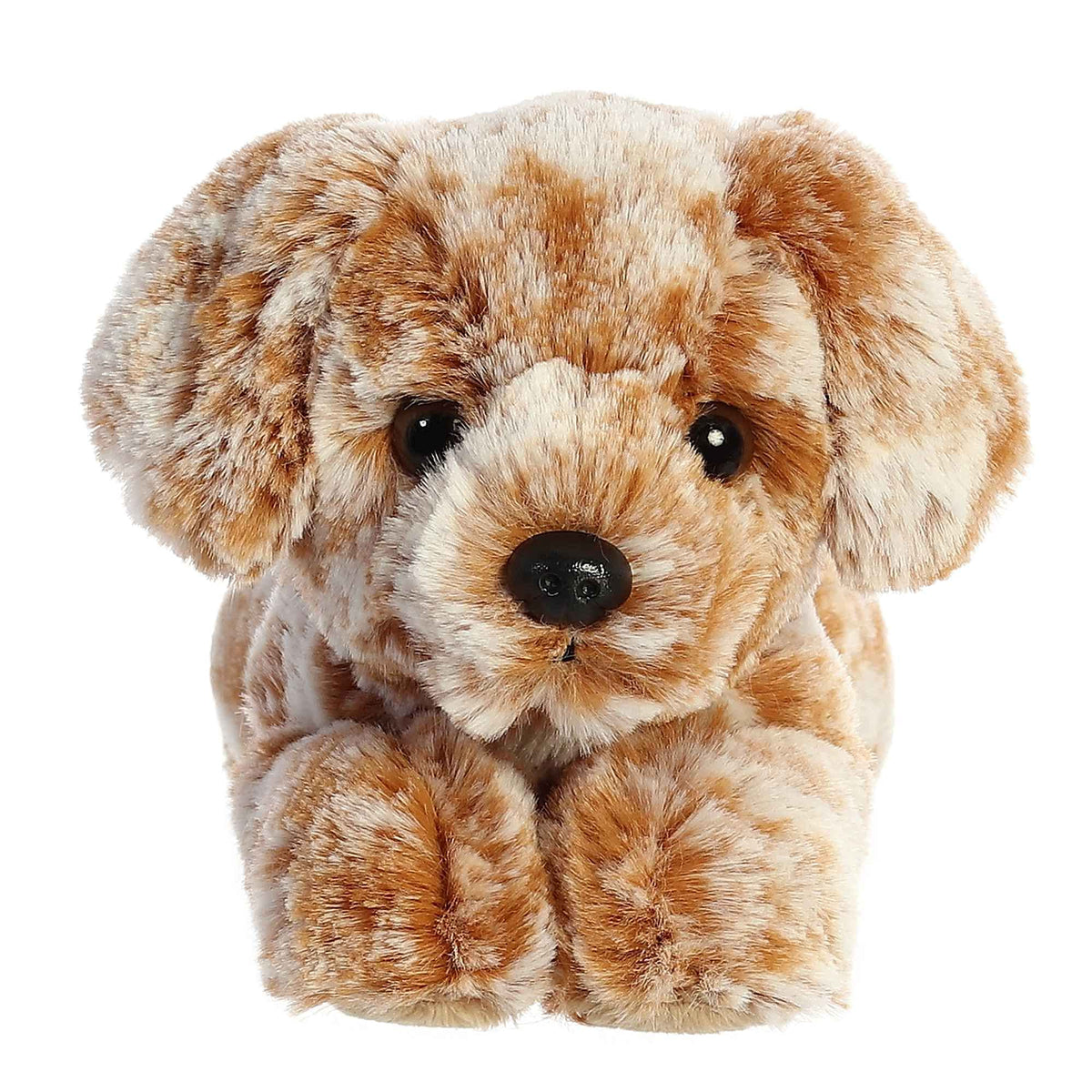 Aurora Adorable Mini Flopsie Coco Lab Plush – 8-Inch Brown Labrador